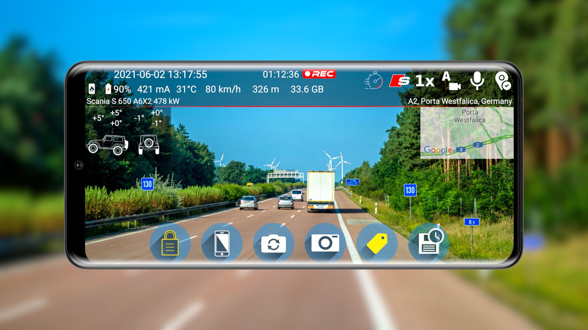 Dash Cam Travel – Car Camera Android app, DVR